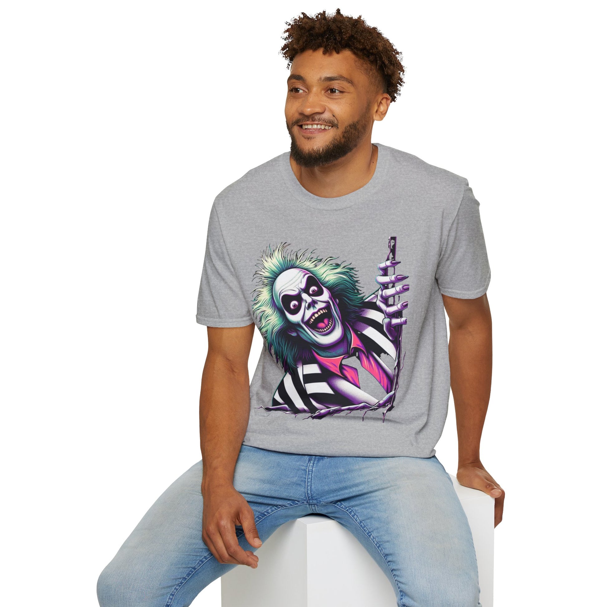 high-quality - Beetlejuice Shirt | Beetlejuice Gift Idea | Classic Beetlejuice Tee | Beetlejuice Halloween Tee - custom-made. perfect gift idea. Order yours now and stand out with this exclusive piece!