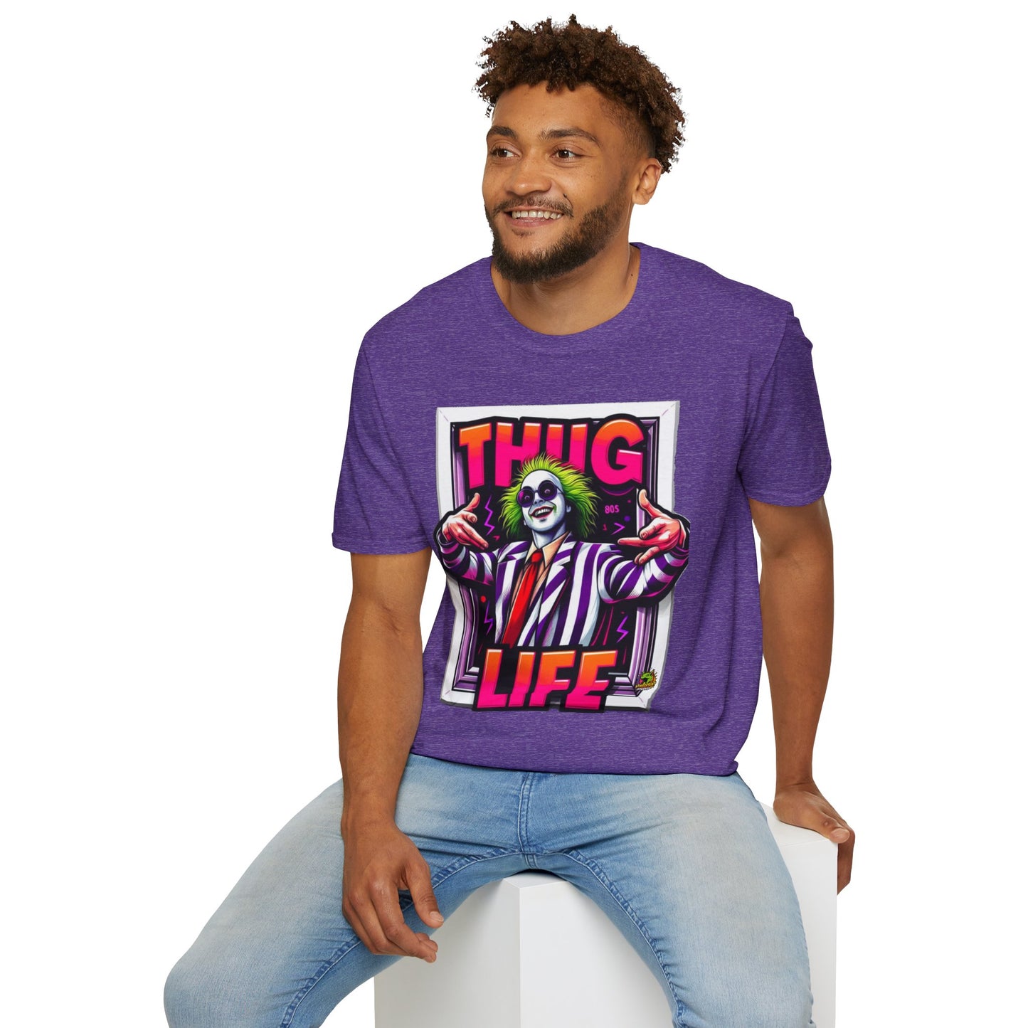 high-quality - Beetlejuice Shirt | Spooky Thug Life Tee | Beetlejuice Graphic T-Shirt for Halloween - premium material. perfect gift idea. Order yours now and stand out with this exclusive piece!