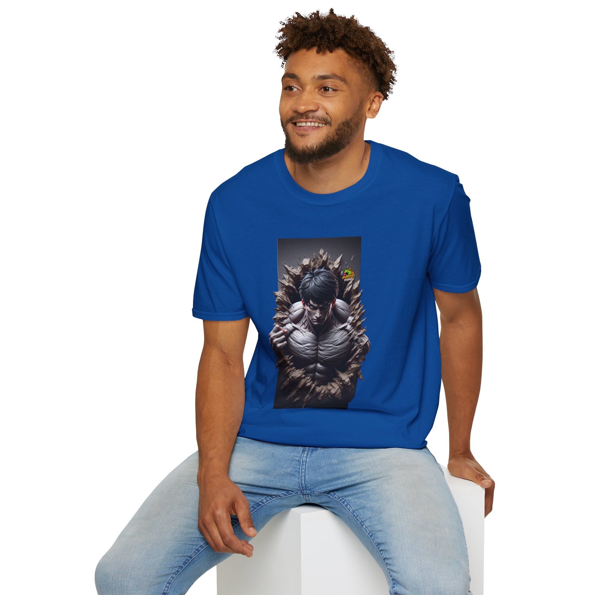 Confidence - UFC T Shirt | Unleash Fierce Confidence | UFC Tee with Baki Anime Power for Fitness Enthusiasts - premium material. perfect gift idea. Order yours now and stand out with this exclusive piece!