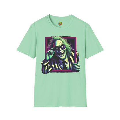 Beetlejuice - Beetlejuice Shirt | Beetlejuice Fan Shirt | Beetlejuice Graphic Shirt | Halloween Beetlejuice Tee - premium material. limited stock. Order yours now and stand out with this exclusive piece!