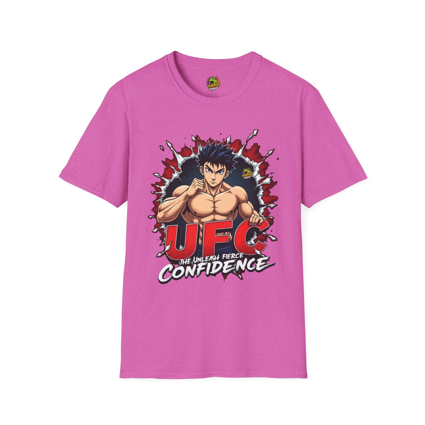 Unleash - UFC T Shirt | Unleash Fierce Confidence | UFC Tee Inspired by Baki Anime for Fitness Enthusiasts - custom-made. perfect gift idea. Order yours now and stand out with this exclusive piece!