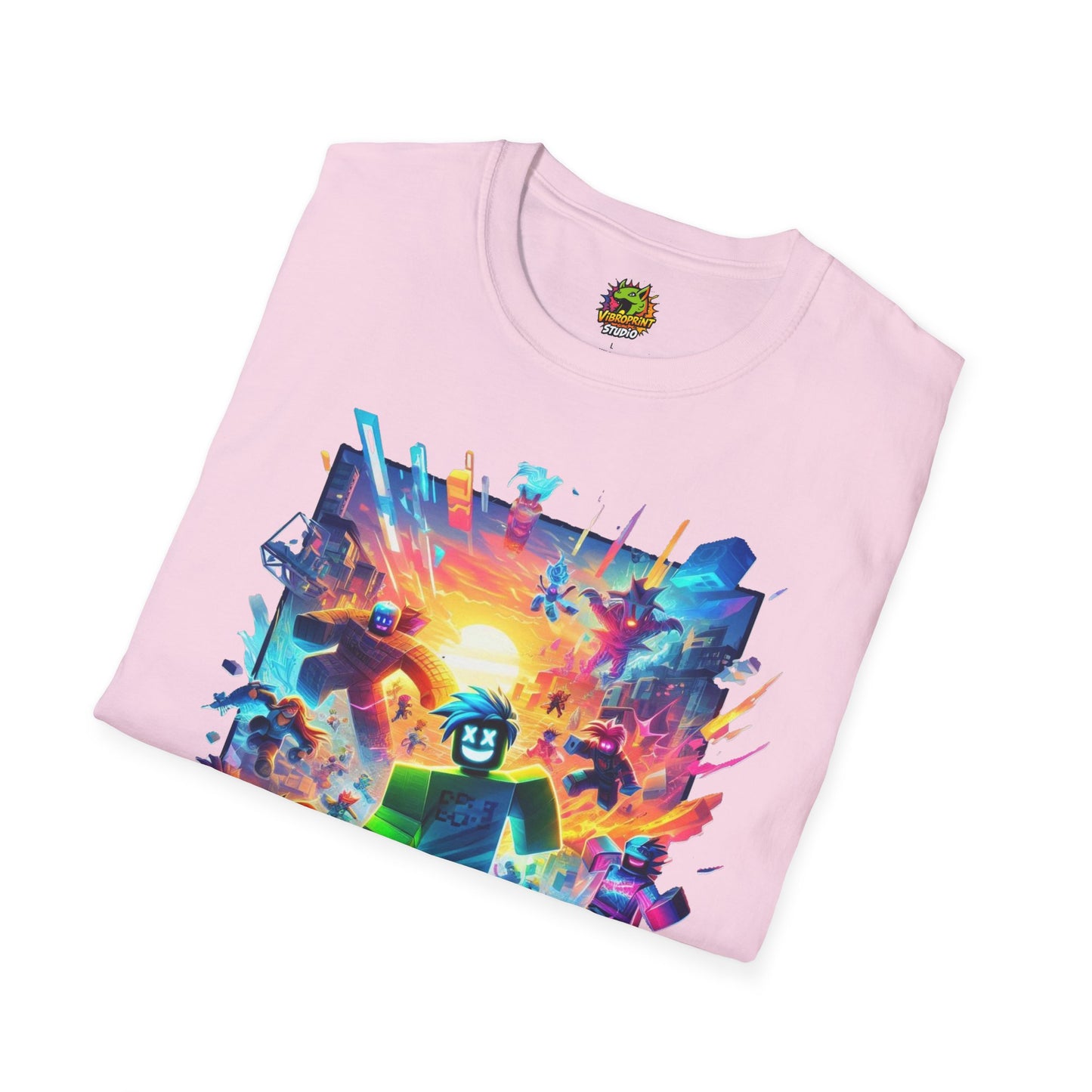 Trendy Roblox T-Shirt for Boys & Girls | Roblox Kids Clothing | Roblox Adventure Graphic Tee | Cool Gift for Roblox Fans