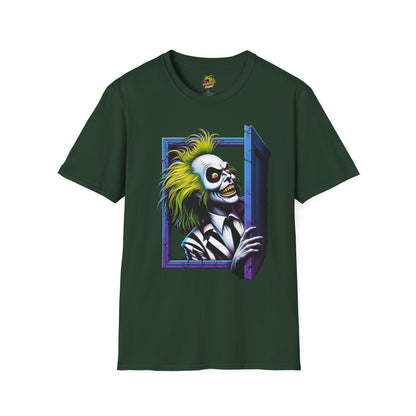 Inspired - Beetlejuice Shirt | Halloween Classic Movie Tee | Beetlejuice Inspired Graphic T-Shirt | Spooky Gift Idea - premium material. limited stock. Order yours now and stand out with this exclusive piece!