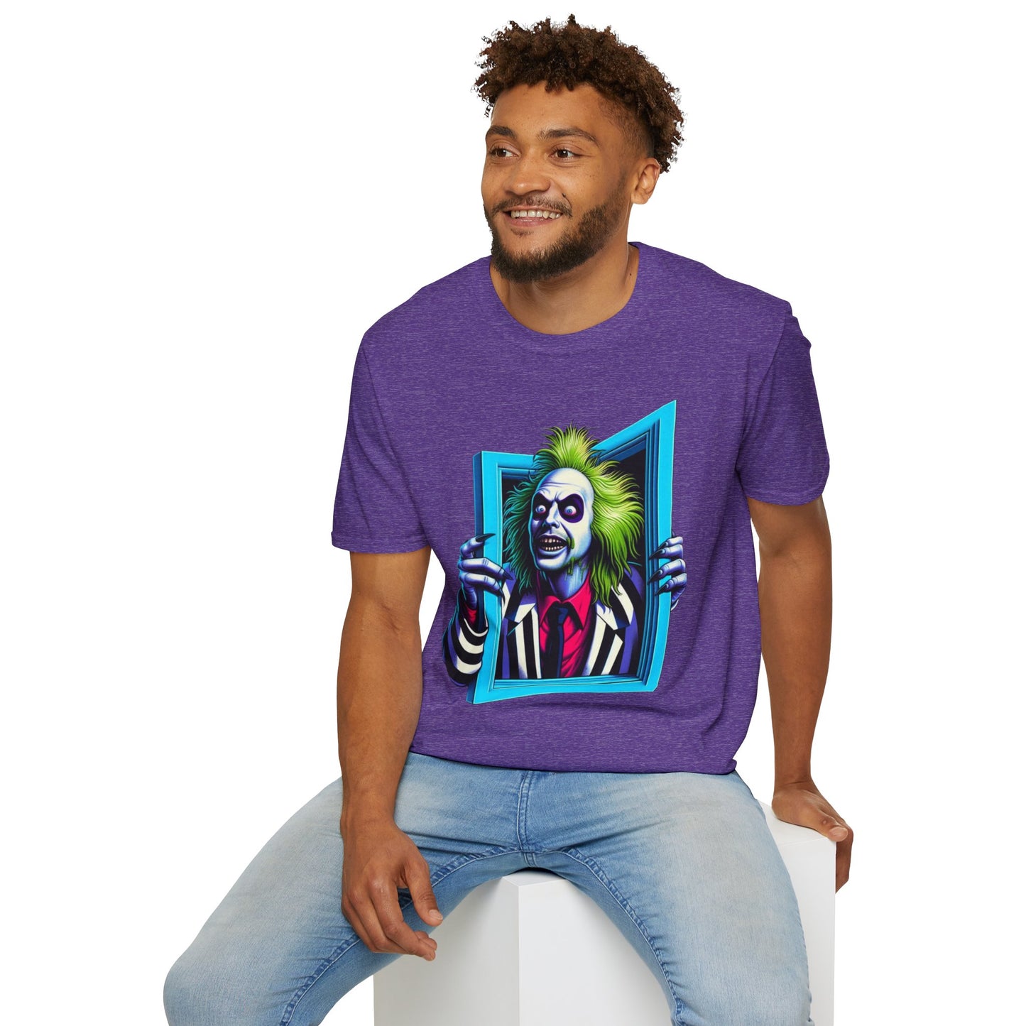 | - Beetlejuice Shirt | Funny Halloween T-Shirt for Adults | Beetlejuice Classic Movie Graphic Tee | Spooky Halloween Style - custom-made. limited stock. Order yours now and stand out with this exclusive piece!