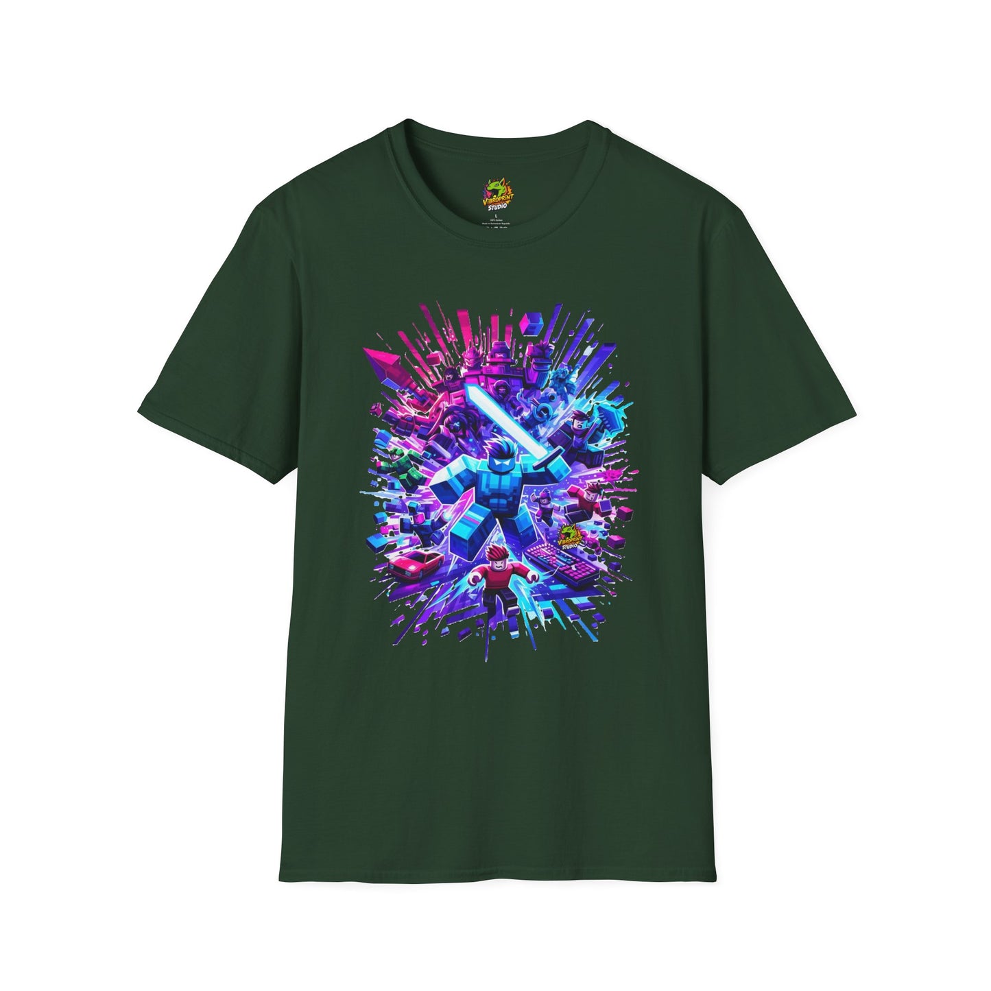 Virtual - Roblox T-Shirt - Virtual Playground - custom-made. perfect gift idea. Order yours now and stand out with this exclusive piece!