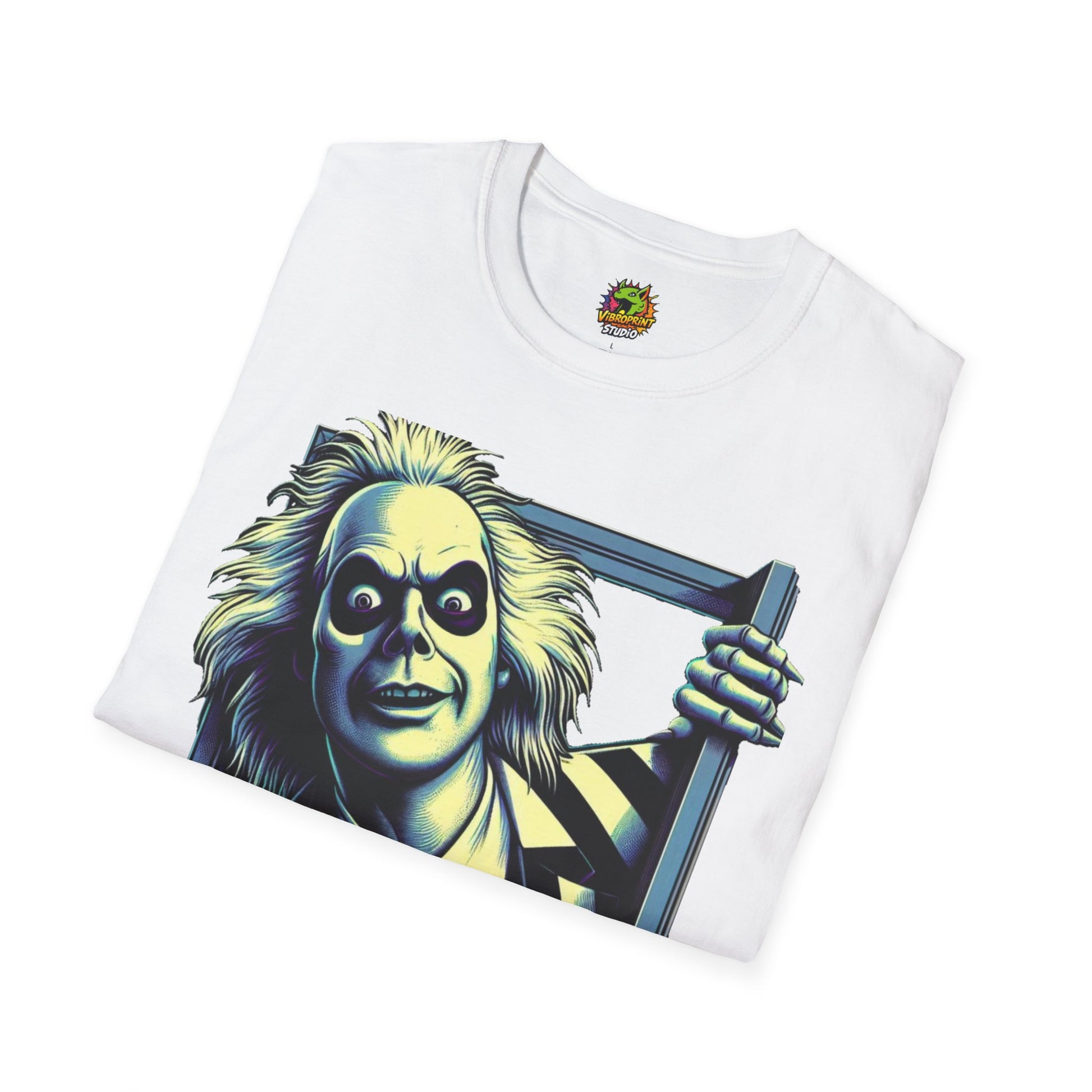 Graphic - Beetlejuice Shirt | Halloween Horror Comedy Tee | Classic Beetlejuice Graphic T-Shirt | Fun Halloween Clothing - premium material. perfect gift idea. Order yours now and stand out with this exclusive piece!