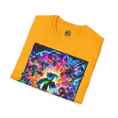 Stylish - Stylish Roblox Gamer Tee for Teens | Roblox Clothing for Kids | Roblox Graphic Shirt | Fun Roblox Birthday Gift - premium material. limited stock. Order yours now and stand out with this exclusive piece!