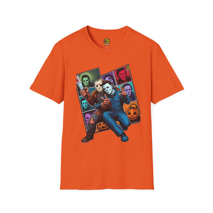 & - Jason Voorhees & Michael Myers Funny Shirt | Halloween Picnic Tee - premium material. limited stock. Order yours now and stand out with this exclusive piece!