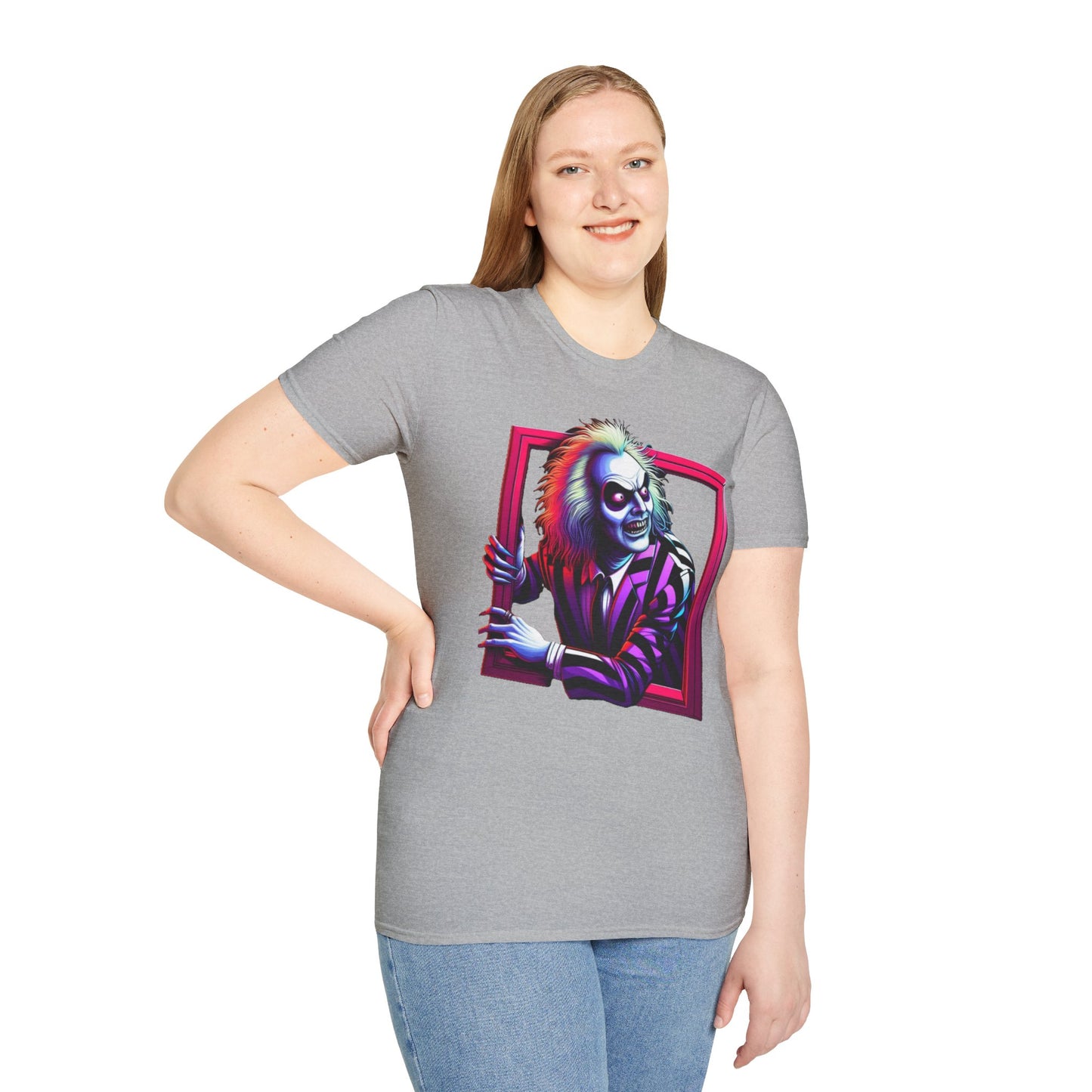 Tee - Beetlejuice Shirt | Classic Beetlejuice Tee | Creepy Beetlejuice Tee | Beetlejuice Movie Merch - premium material. perfect gift idea. Order yours now and stand out with this exclusive piece!