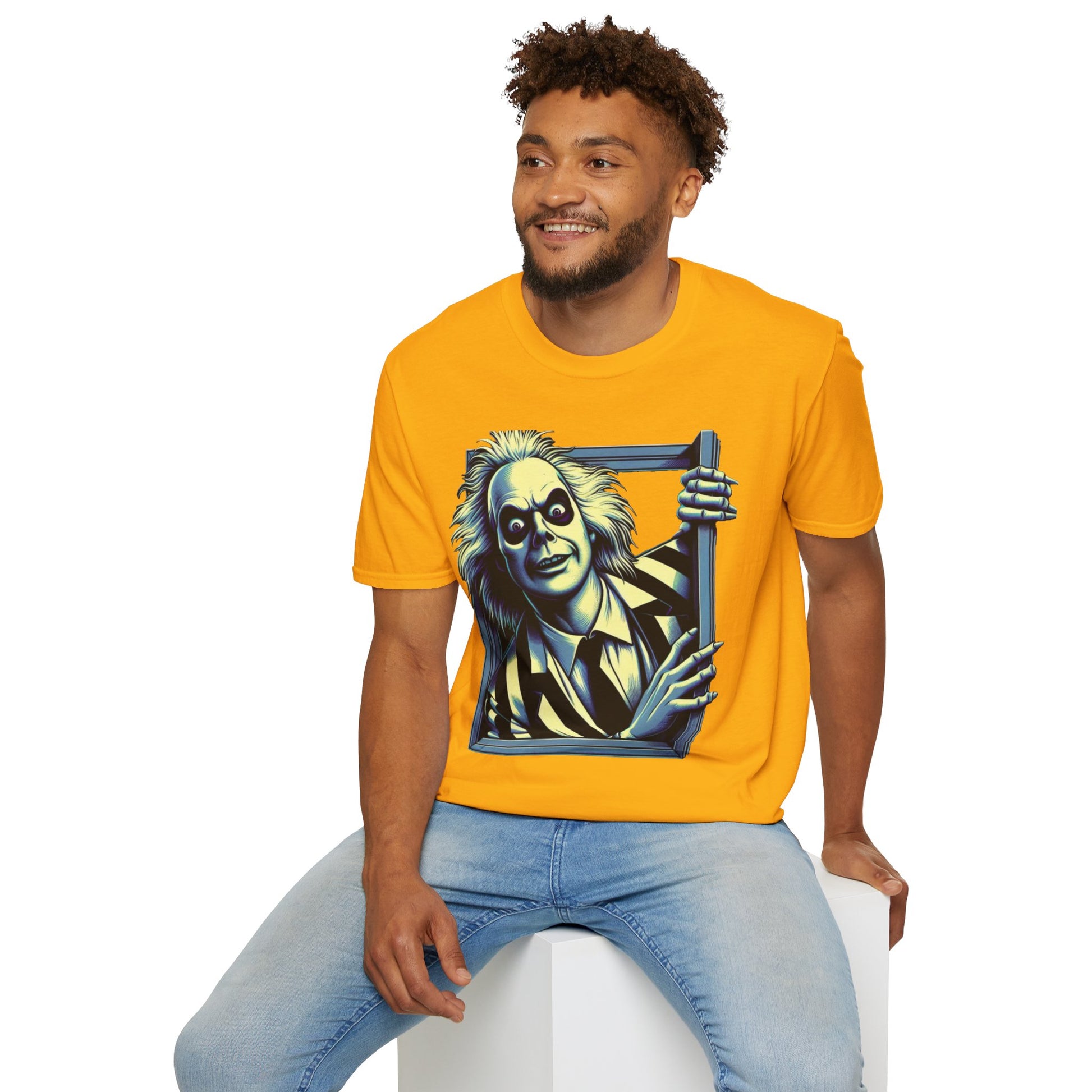 exclusive - Beetlejuice Shirt | Halloween Horror Comedy Tee | Classic Beetlejuice Graphic T-Shirt | Fun Halloween Clothing - custom-made. perfect gift idea. Order yours now and stand out with this exclusive piece!