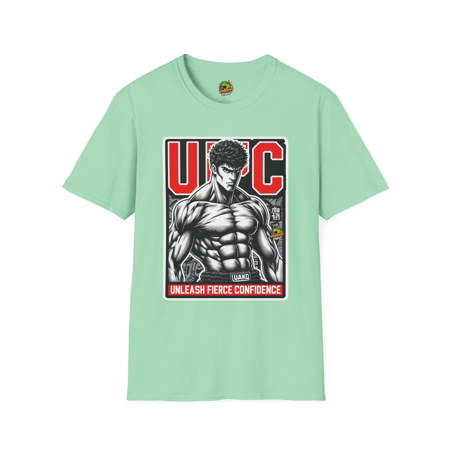 Tee - UFC T Shirt | Unleash Fierce Confidence | UFC Tee Inspired by Baki Anime T Shirt - custom-made. limited stock. Order yours now and stand out with this exclusive piece!