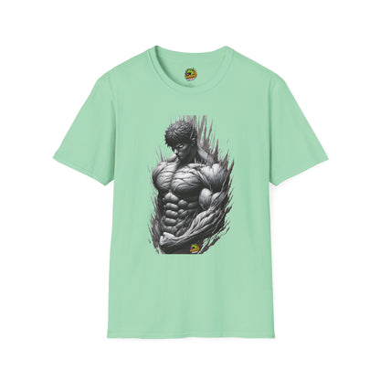 Inspiration - UFC T Shirt | Unleash Fierce Confidence | UFC Tee with Baki Anime Inspiration for Fitness Lovers - custom-made. perfect gift idea. Order yours now and stand out with this exclusive piece!