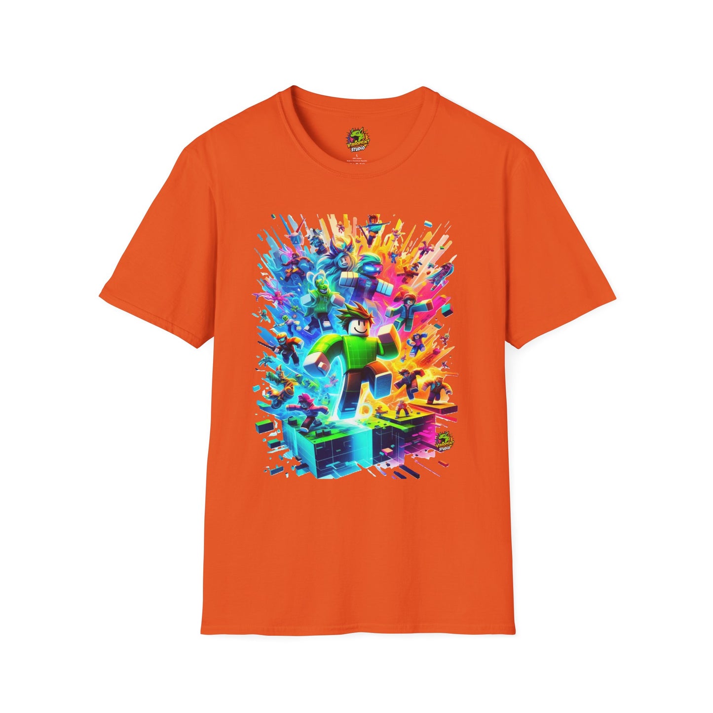 product - Cool Roblox Gamer Tee for Boys & Girls | Roblox Adventure Shirt | Roblox Graphic T-Shirt | Fun Gift for Roblox Lovers - custom-made. limited stock. Order yours now and stand out with this exclusive piece!