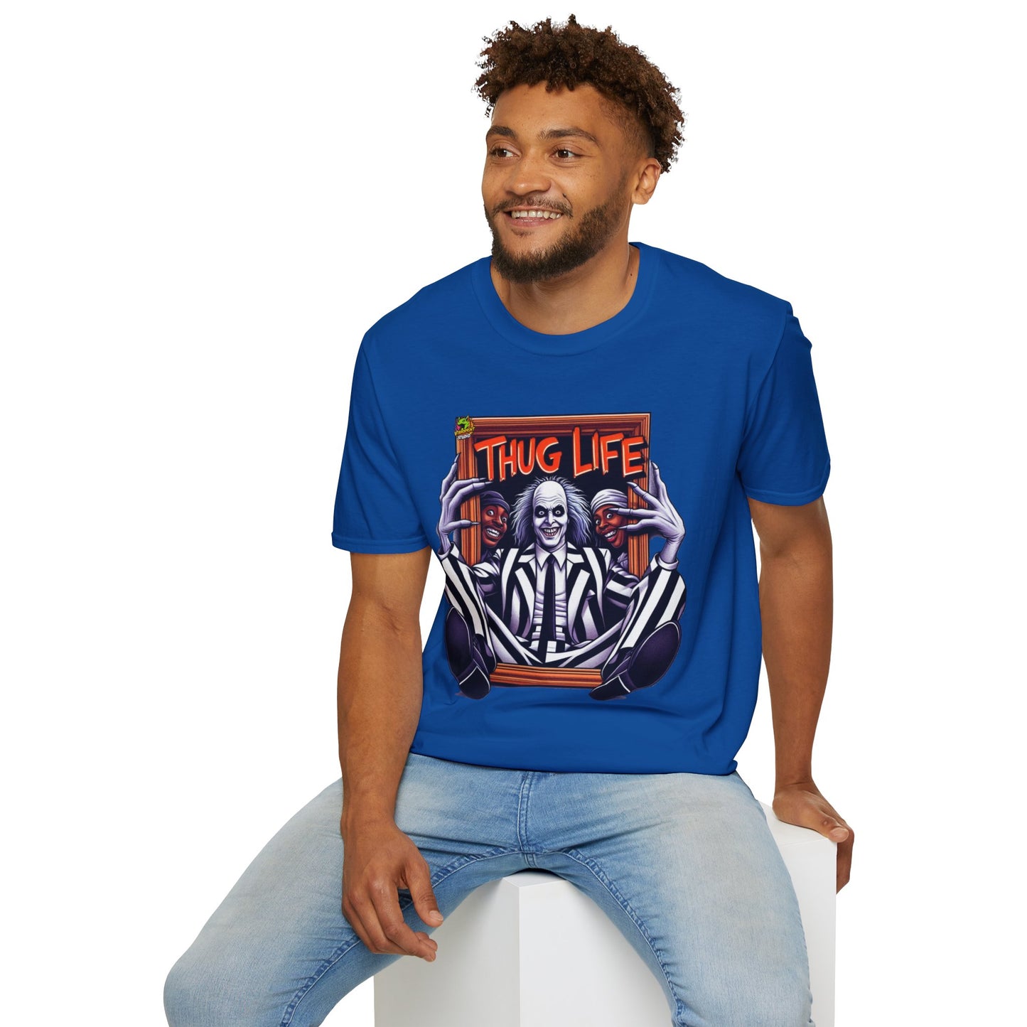 | - Beetlejuice Shirt | Thug Life Graphic Tee | Funny Halloween Beetlejuice T-Shirt - premium material. perfect gift idea. Order yours now and stand out with this exclusive piece!