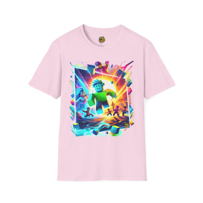 Cool - Roblox Avatar T-Shirt for Kids | Unique Roblox Graphic Tee | Roblox Gaming Merch | Cool Gift for Roblox Fans - premium material. perfect gift idea. Order yours now and stand out with this exclusive piece!