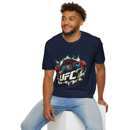 UFC - UFC T Shirt | Unleash Fierce Confidence | UFC Tee for Gym & Anime Fans - premium material. perfect gift idea. Order yours now and stand out with this exclusive piece!