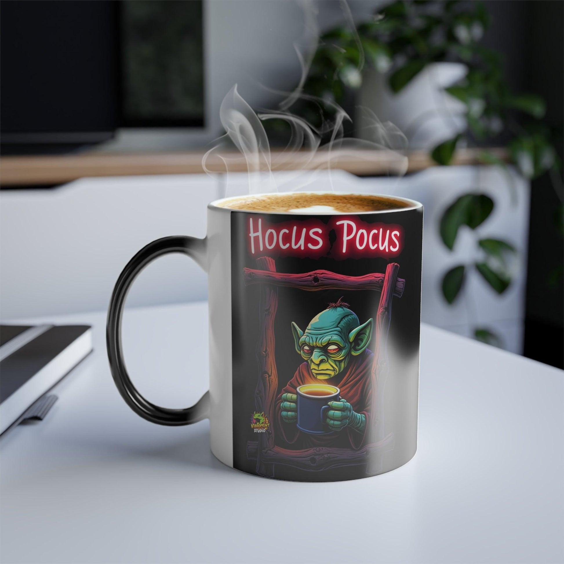 Coffee - Hocus Pocus Mug | Heat Sensitive Magic Coffee Cup | Witchy Color - custom-made. limited stock. Order yours now and stand out with this exclusive piece!