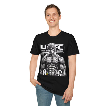 UFC T Shirt | Unleash Fierce Confidence | UFC Tee Inspired by Baki Anime T Shirt for Fitness Lovers