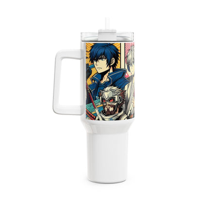 Drinkware - Stanley Tumbler | Anime and Geek Drinkware for Gamers | Colorful Cartoon Tumbler - premium material. limited stock. Order yours now and stand out with this exclusive piece!