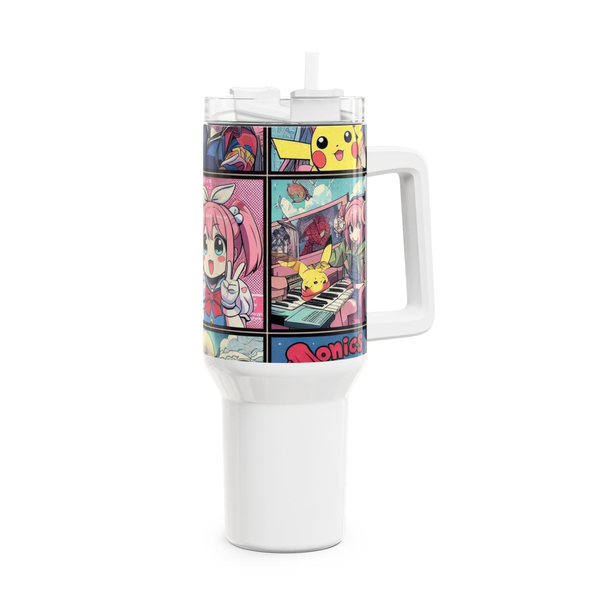 Gamers - Stanley Tumbler | Colorful Anime and Comics Tumbler for Gamers | Geek Drinkware - premium material. limited stock. Order yours now and stand out with this exclusive piece!