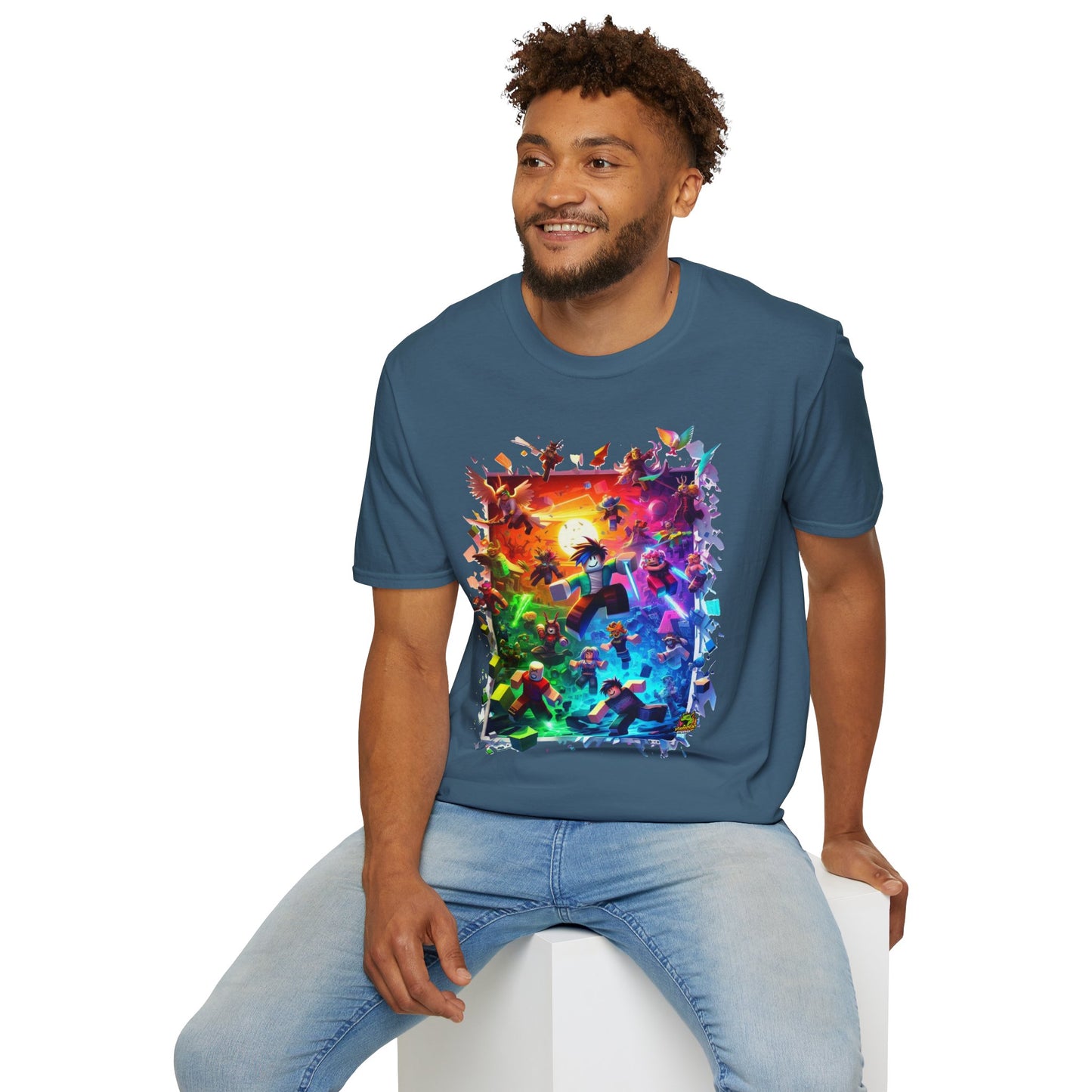 Roblox Avatar Tee for Boys & Girls | Cool Roblox Kids Shirt | Roblox Graphic T-Shirt | Roblox Gift for Gamers