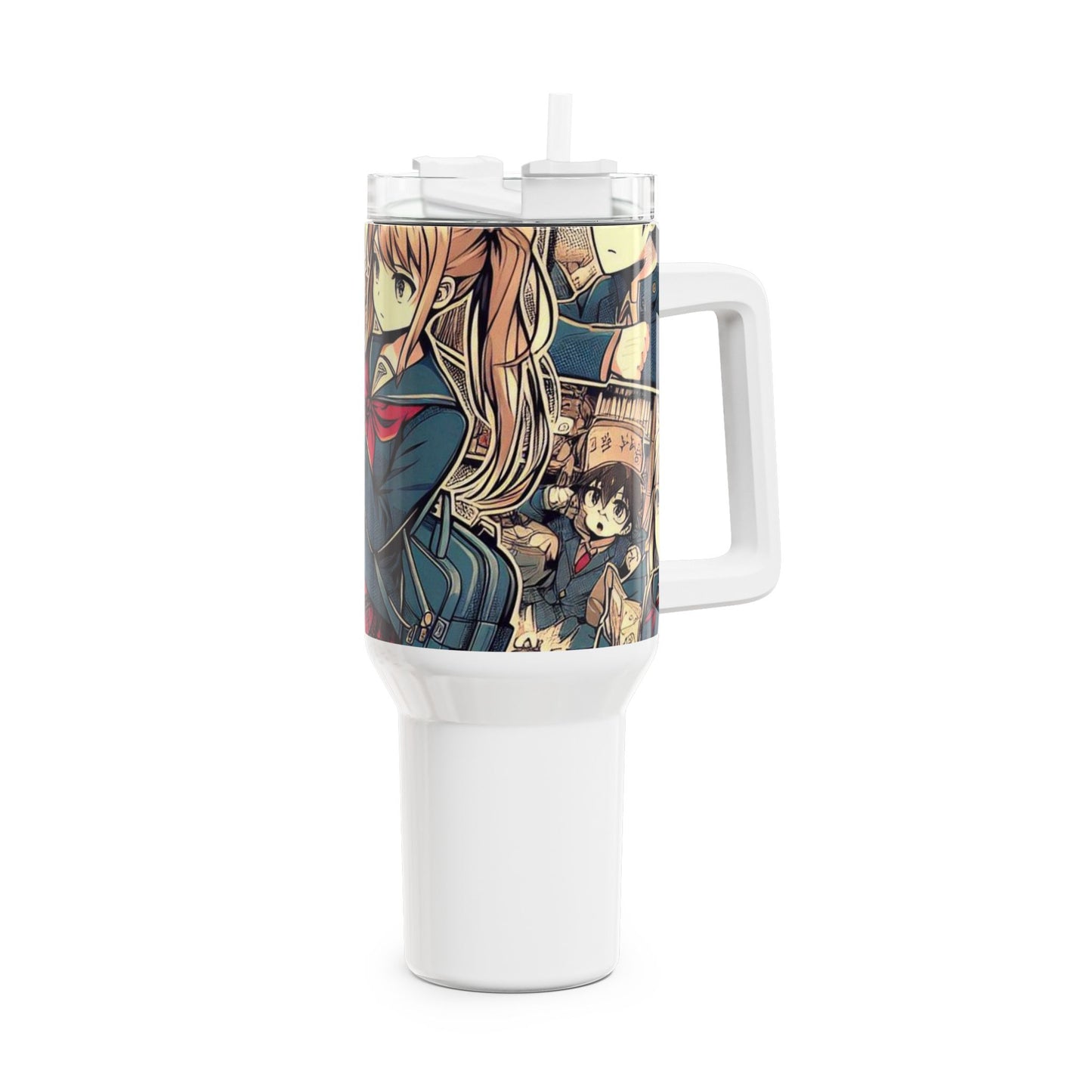 Fans - Stanley Tumbler | Colorful Anime Tumbler for Gamers and Geek Fans | Pop Culture Drinkware - custom-made. perfect gift idea. Order yours now and stand out with this exclusive piece!