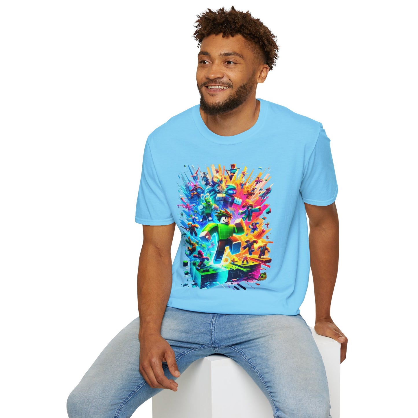 Cool Roblox Gamer Tee for Boys & Girls | Roblox Adventure Shirt | Roblox Graphic T-Shirt | Fun Gift for Roblox Lovers