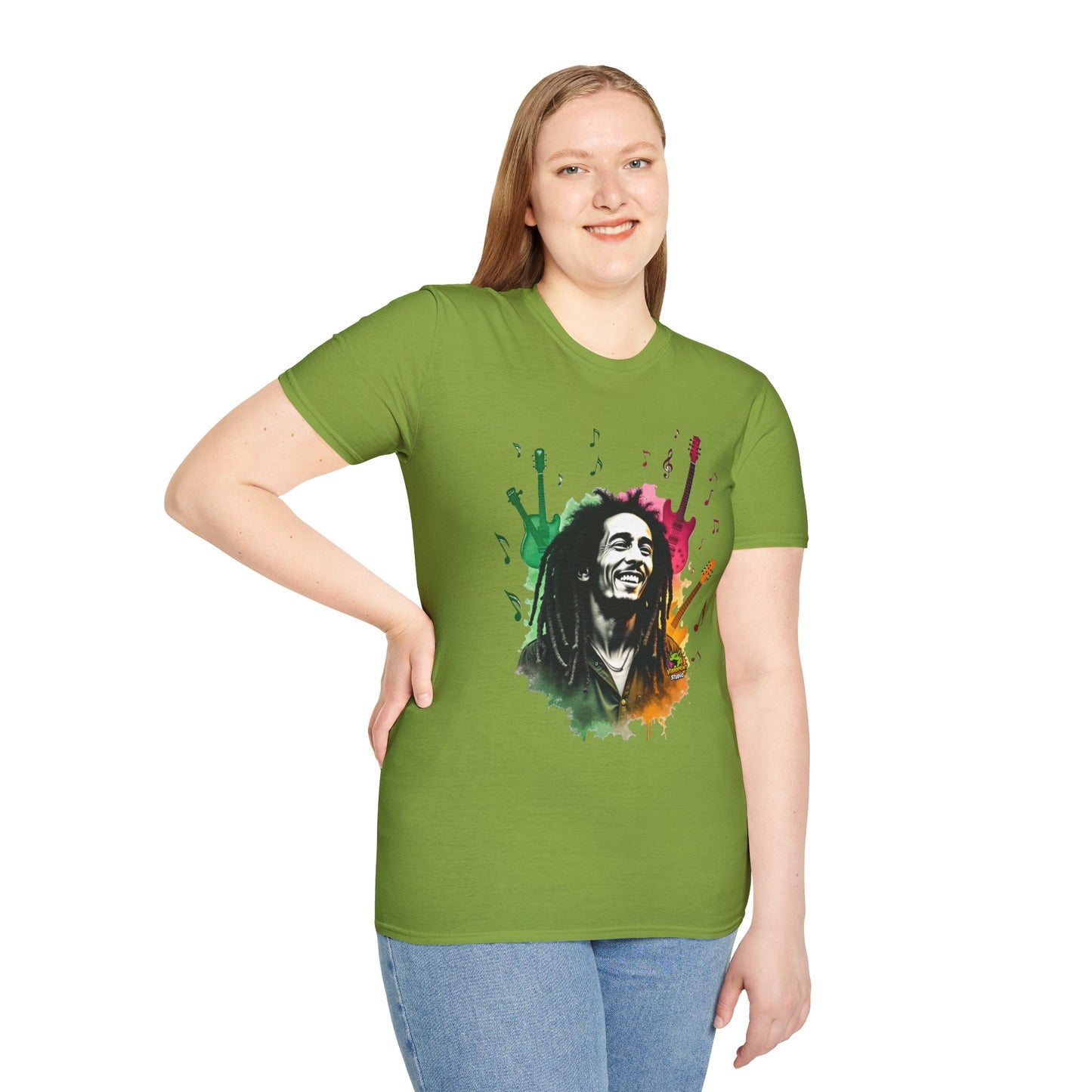 Bob Marley T-Shirt - Reggae Icon - VibroPrint Studio