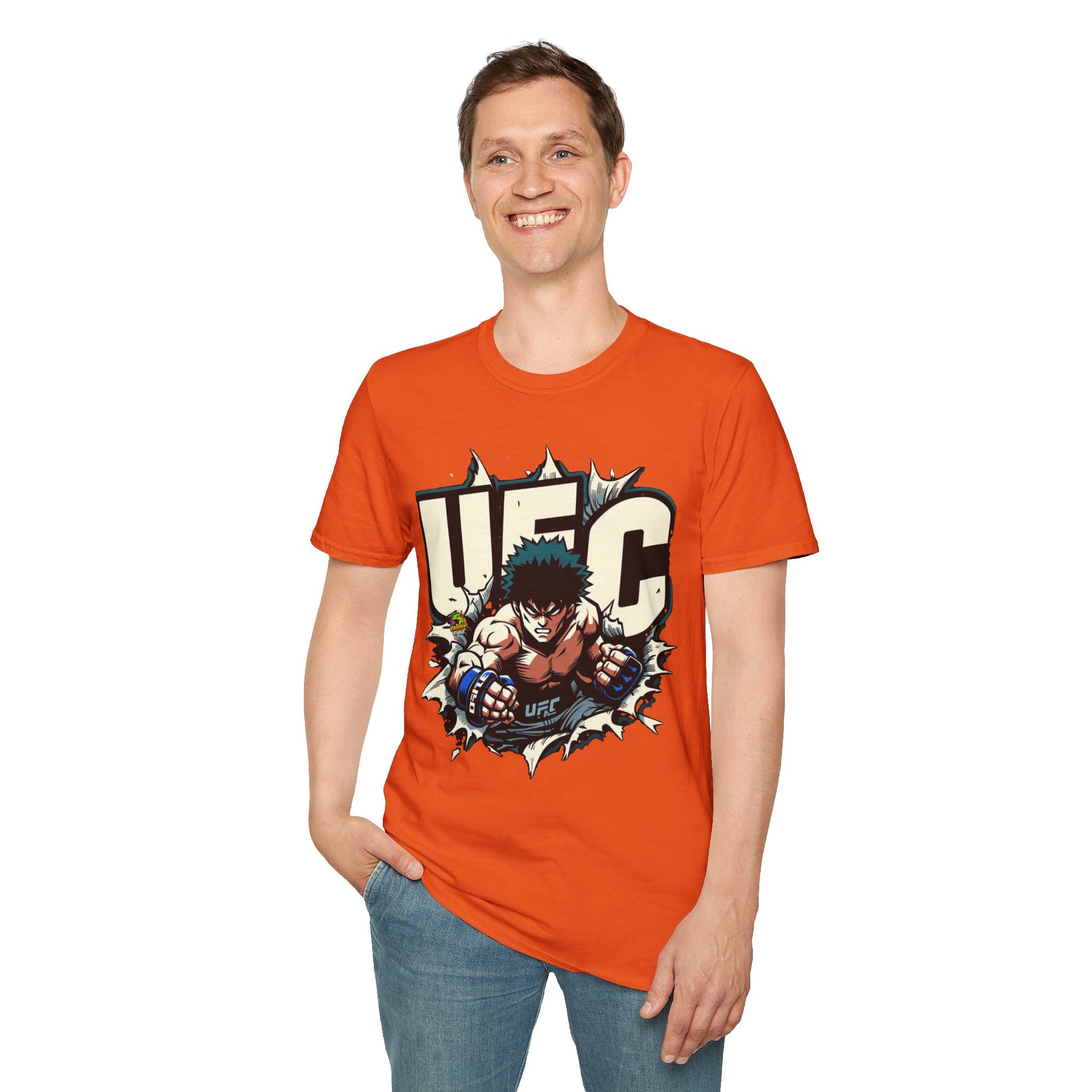 product - UFC T Shirt | Motivational Sport Tee | UFC Shirt for Gym & Anime Lovers - custom-made. perfect gift idea. Order yours now and stand out with this exclusive piece!