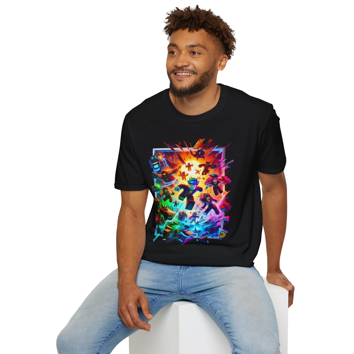 Boys - Roblox Gamer T-Shirt for Boys | Roblox Shirt for Girls | Cool Roblox Graphic Tee | Roblox Gift for Kids - premium material. limited stock. Order yours now and stand out with this exclusive piece!