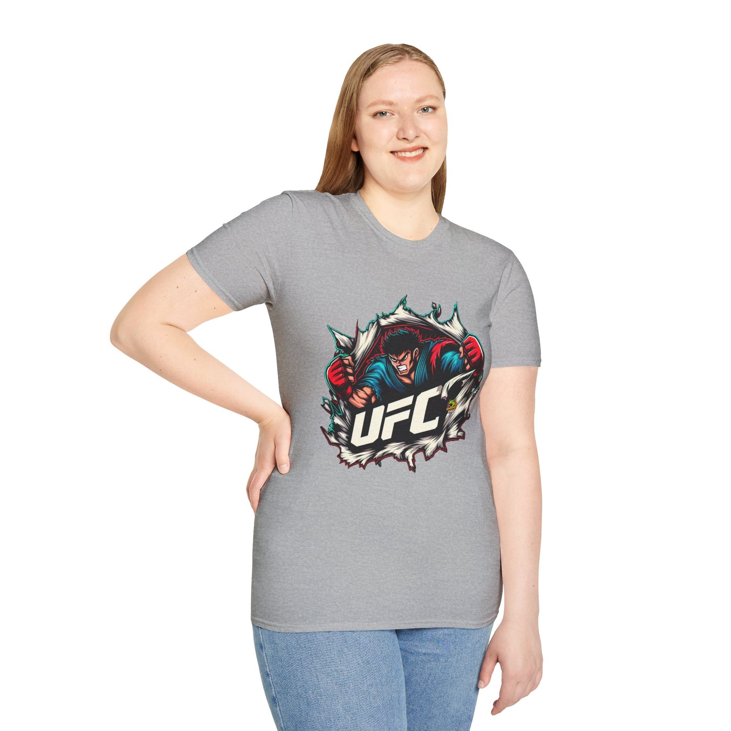 Confidence - UFC T Shirt | Unleash Fierce Confidence | UFC Tee for Gym & Anime Fans - premium material. limited stock. Order yours now and stand out with this exclusive piece!