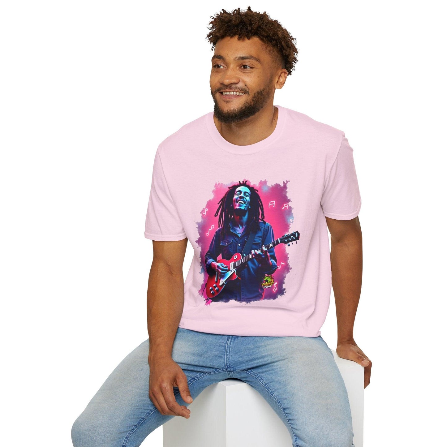 Bob Marley T-Shirt - Spirit of Jamaica - VibroPrint Studio