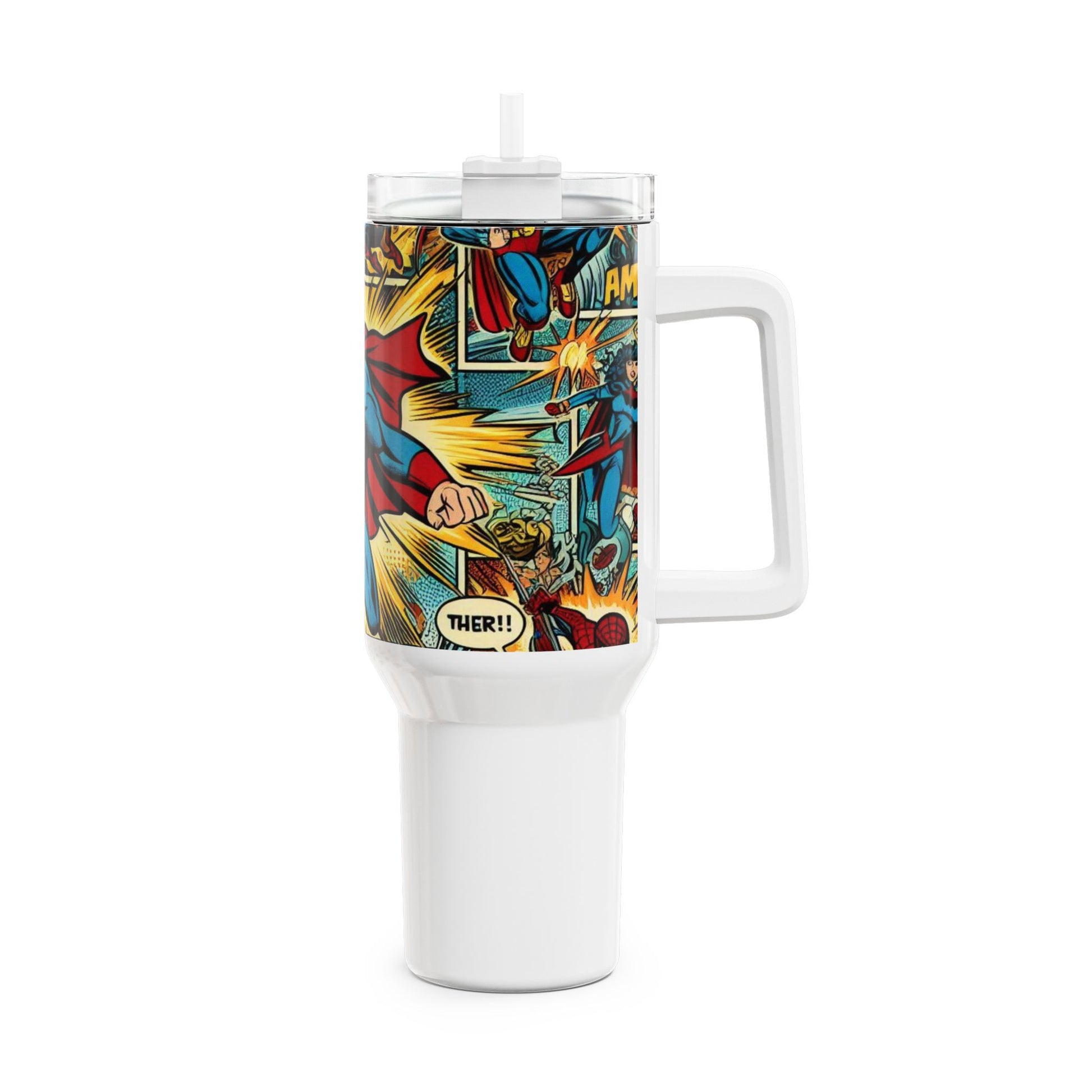 Tumbler - Stanley Tumbler | Comics and Anime Tumbler for Geeks | Colorful Pop Culture Drinkware - premium material. limited stock. Order yours now and stand out with this exclusive piece!