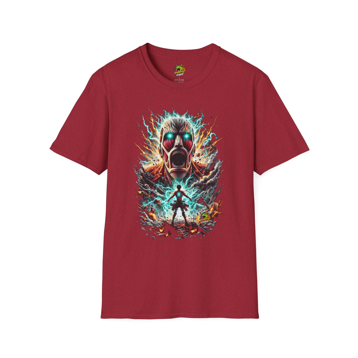 | - Eren Yeager Titan’s Strength Tee | Attack on Titan Shirt | Shingeki - custom-made. perfect gift idea. Order yours now and stand out with this exclusive piece!