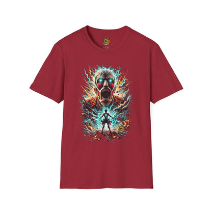 | - Eren Yeager Titan’s Strength Tee | Attack on Titan Shirt | Shingeki - custom-made. perfect gift idea. Order yours now and stand out with this exclusive piece!