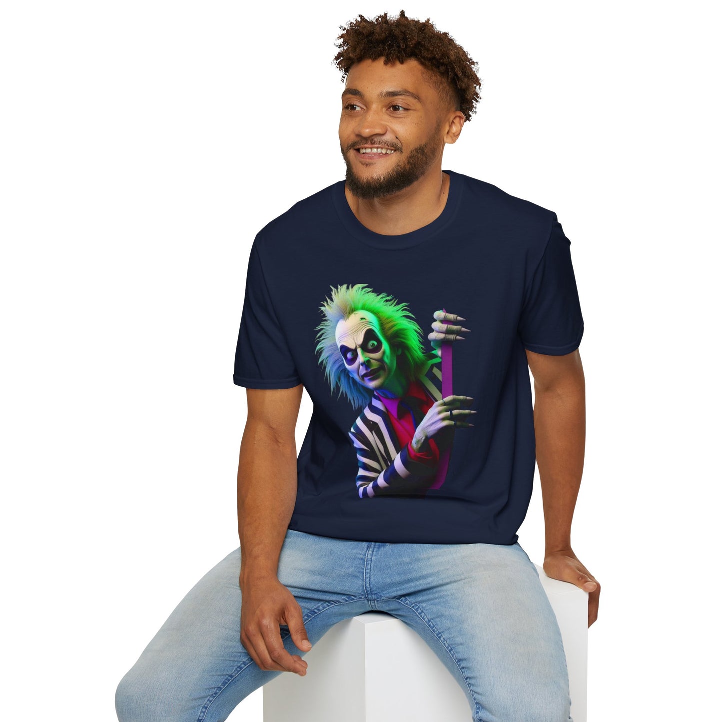 Women - Beetlejuice Shirt | Halloween Inspired Graphic Tee | Classic Movie T-Shirt for Men & Women | Spooky Beetlejuice Gift - premium material. limited stock. Order yours now and stand out with this exclusive piece!