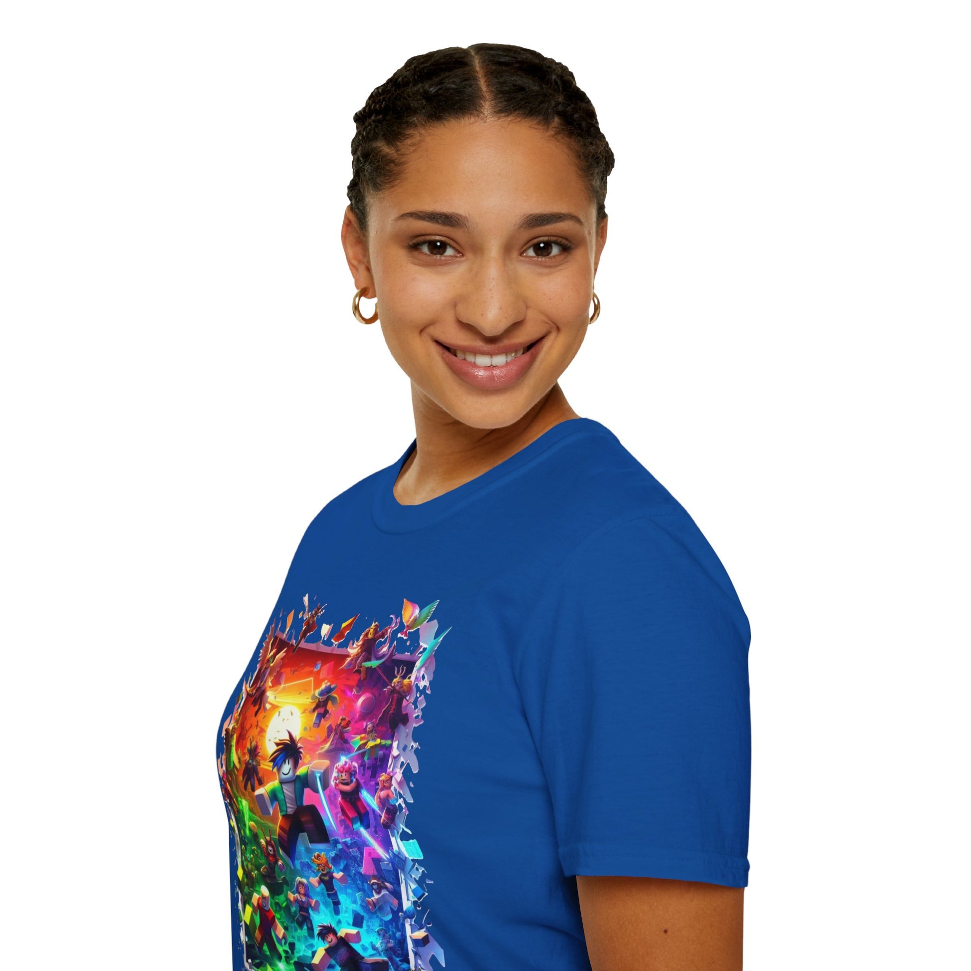 & - Roblox Avatar Tee for Boys & Girls | Cool Roblox Kids Shirt | Roblox Graphic T-Shirt | Roblox Gift for Gamers - premium material. perfect gift idea. Order yours now and stand out with this exclusive piece!