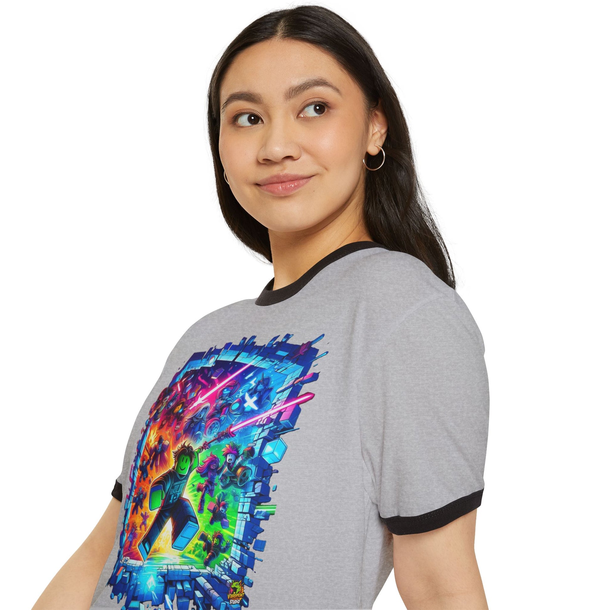 Roblox T Shirt for Fans of All Ages | Roblox Graphic Tee | Roblox Adventure Shirt - High Quality Image