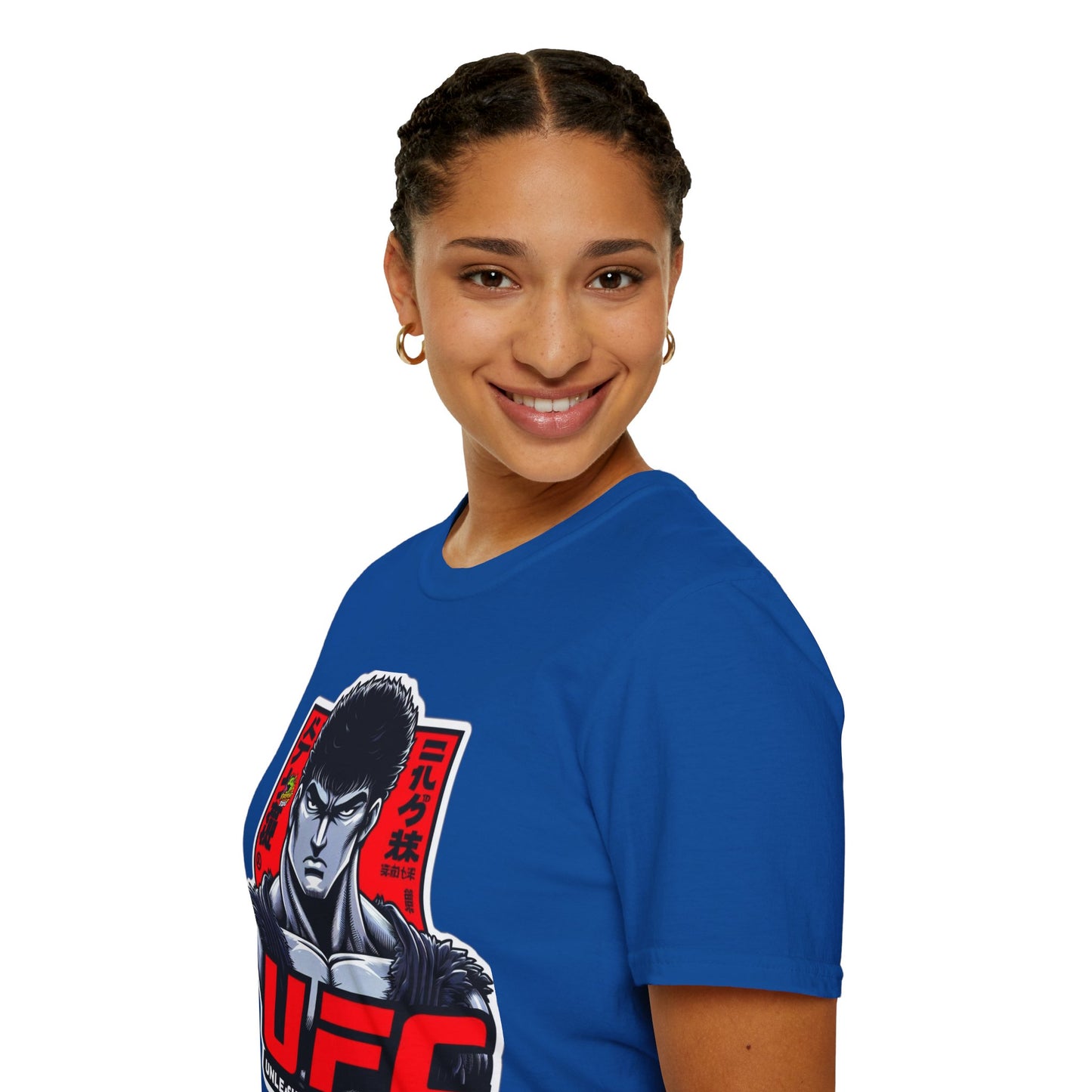 UFC T Shirt | Unleash Fierce Confidence | UFC Tee with Baki Anime Style