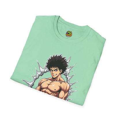 UFC T Shirt | Unleash Fierce Confidence | Motivational UFC Tee with Baki Anime Elements