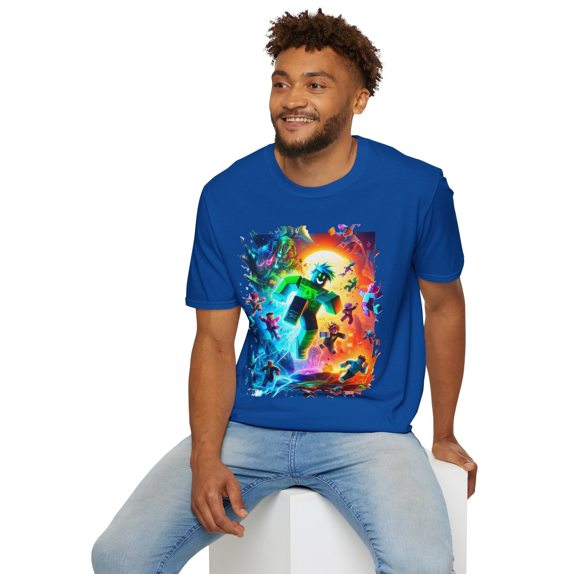 & - Roblox Kids T-Shirt | Trendy Roblox Avatar Graphic Tee | Roblox Clothing for Boys & Girls | Cool Roblox Gift - premium material. perfect gift idea. Order yours now and stand out with this exclusive piece!