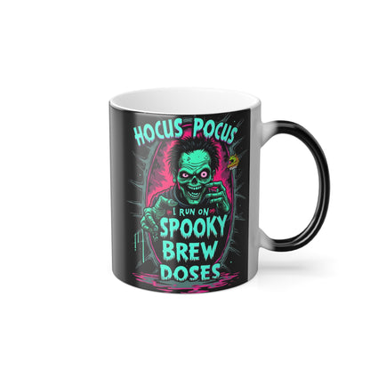 Hocus Pocus Mug | Witchy Heat Reveal Coffee Cup | Color Changing - High Quality Image