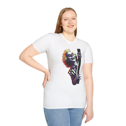 | - Beetlejuice Shirt | Creepy Beetlejuice Tee | Beetlejuice Fan Shirt | Beetlejuice Graphic Shirt - premium material. limited stock. Order yours now and stand out with this exclusive piece!