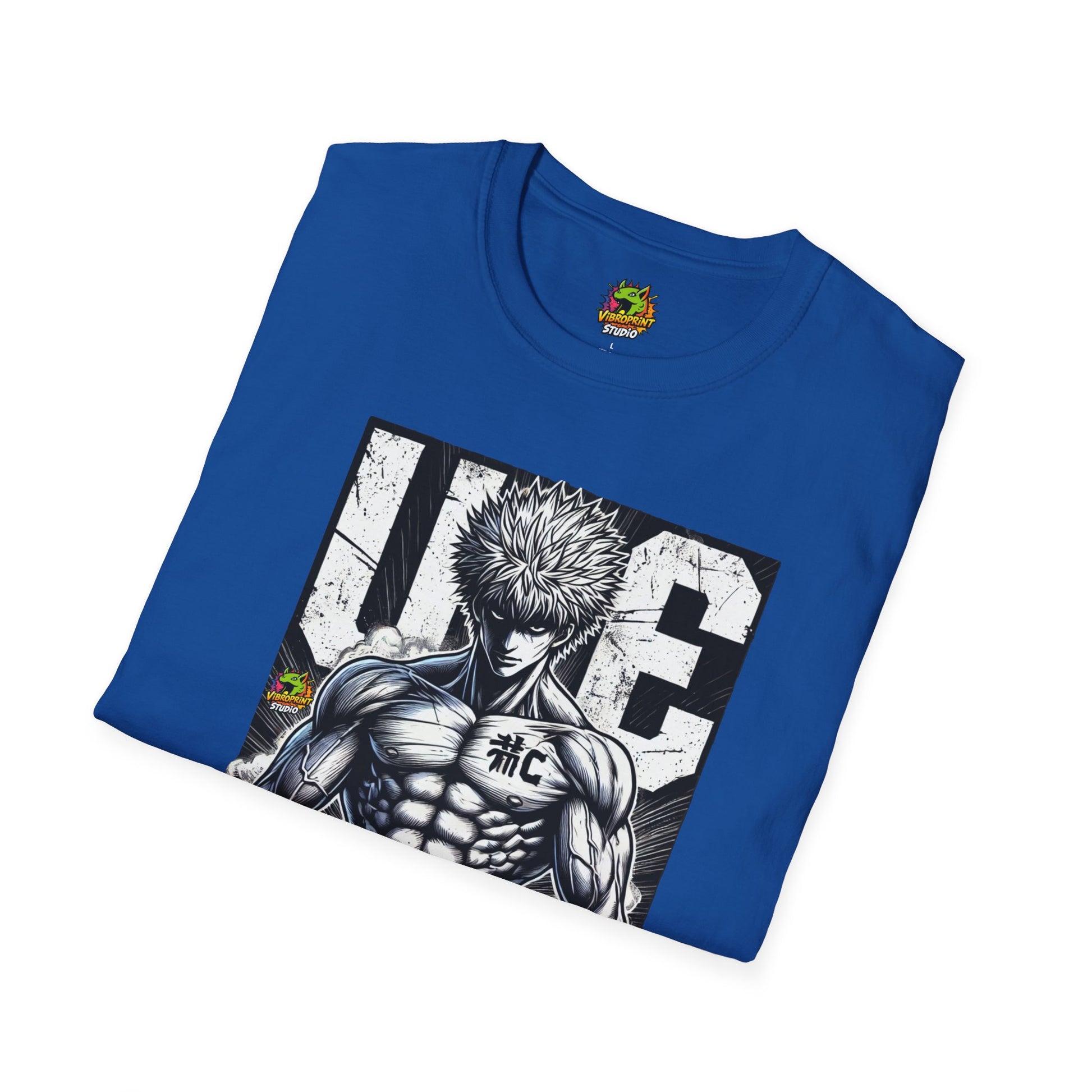 with - UFC T Shirt | Unleash Fierce Confidence | Motivational UFC Tee with Baki Anime T-Shirt design - premium material. perfect gift idea. Order yours now and stand out with this exclusive piece!