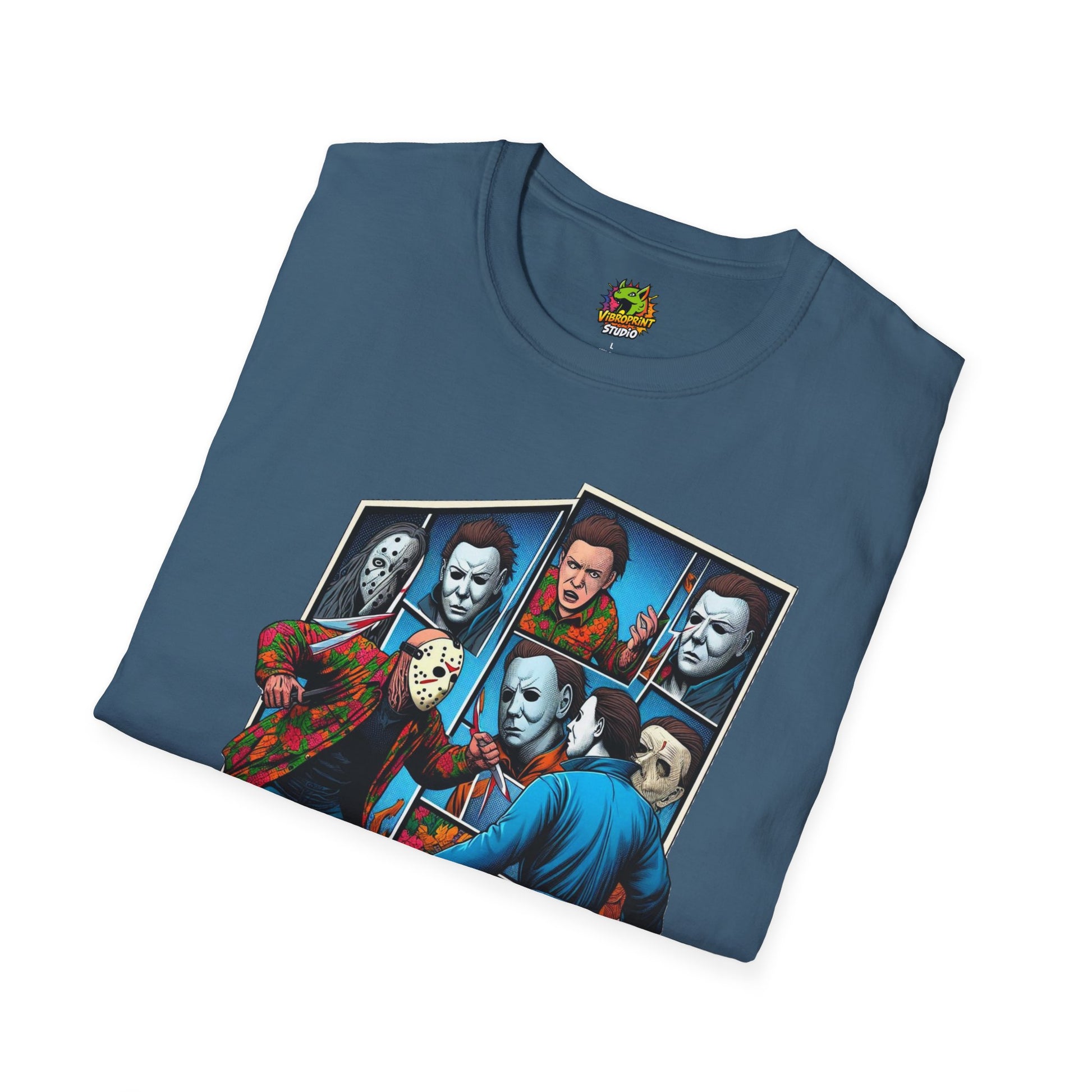 & - Funny Michael Myers Shirt | Jason & Michael Horror Picnic Tee - custom-made. limited stock. Order yours now and stand out with this exclusive piece!