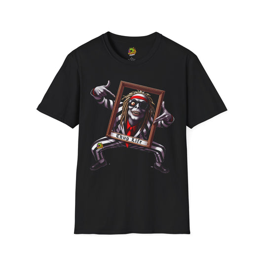 Beetlejuice Shirt | Thug Life Graphic Tee | Halloween Beetlejuice Costume T-Shirt - High Quality Image