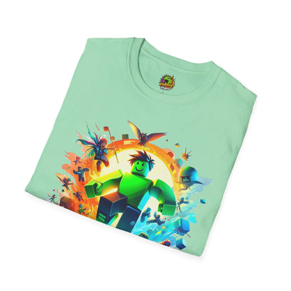 Cool Roblox Adventure T-Shirt for Kids | Roblox Graphic Tee | Roblox Inspired Shirt for Boys & Girls | Fun Roblox Gift