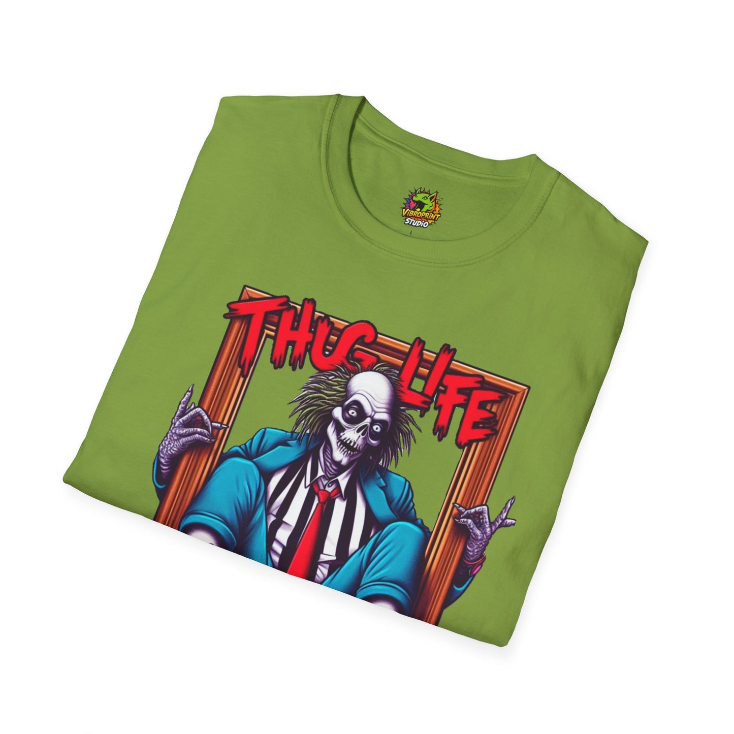 high-quality - Beetlejuice Shirt | Thug Life Inspired Tee | Halloween Graphic T-Shirt | Spooky Beetlejuice Style - custom-made. perfect gift idea. Order yours now and stand out with this exclusive piece!