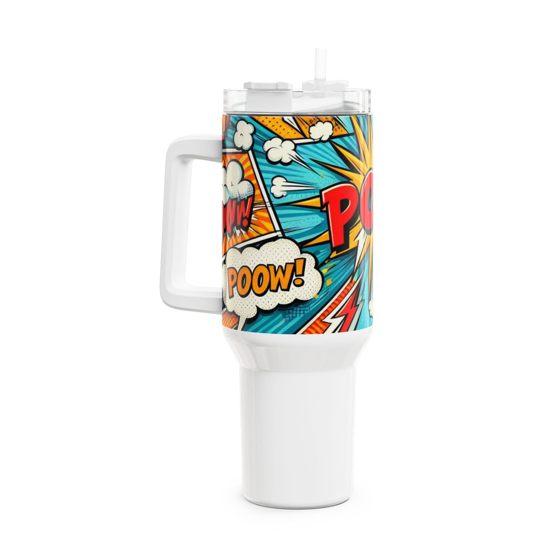 Geek - Stanley Tumbler | Anime and Comic Geek Drinkware | Colorful Cartoon Tumbler for Gamers - premium material. limited stock. Order yours now and stand out with this exclusive piece!