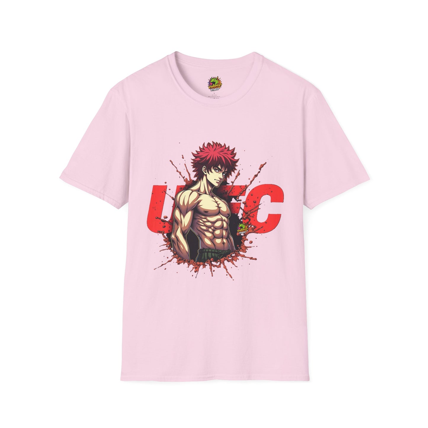 Anime - UFC T Shirt | Unleash Fierce Confidence | Motivational UFC Tee with Baki Anime T Shirt Influence - custom-made. perfect gift idea. Order yours now and stand out with this exclusive piece!